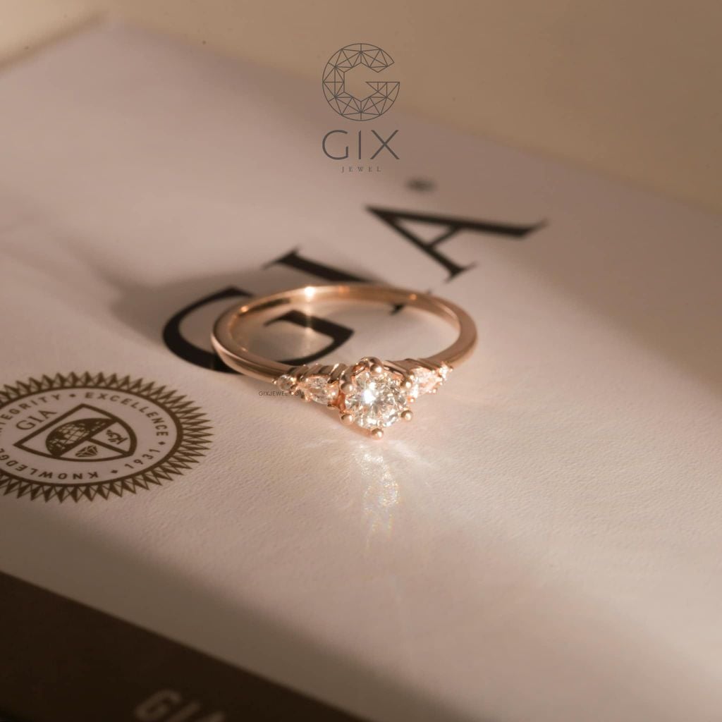  Bộ nhẫn cầu hôn bạc Royal Oath | Gix Jewel 