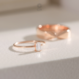  Nhẫn cầu hôn vàng 14k Framed Love | Gix Jewelry 
