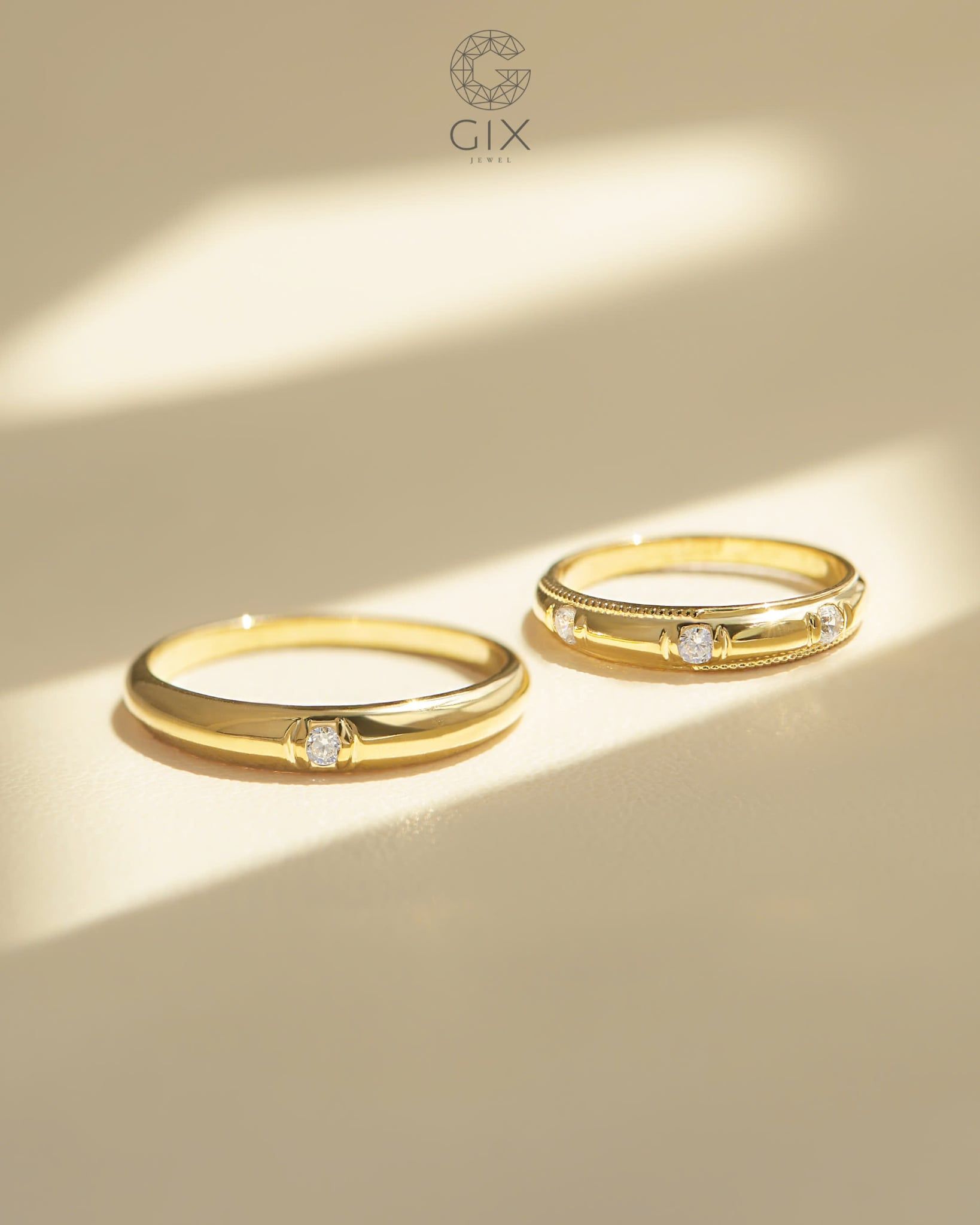  Nhẫn cưới thiết kế riêng - GCR25050149 | Gix Jewel 