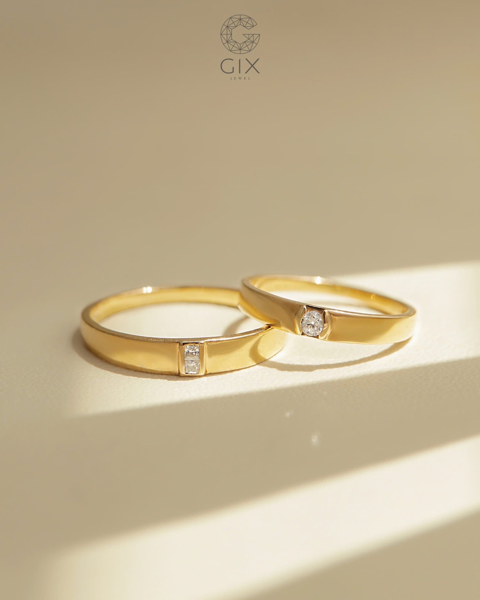  Nhẫn cưới thiết kế riêng - GCR25050155 | Gix Jewel 