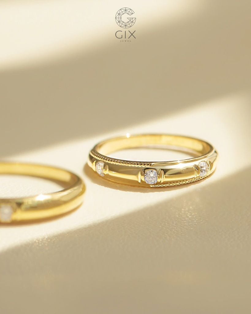  Nhẫn cưới thiết kế riêng - GCR25050149 | Gix Jewel 