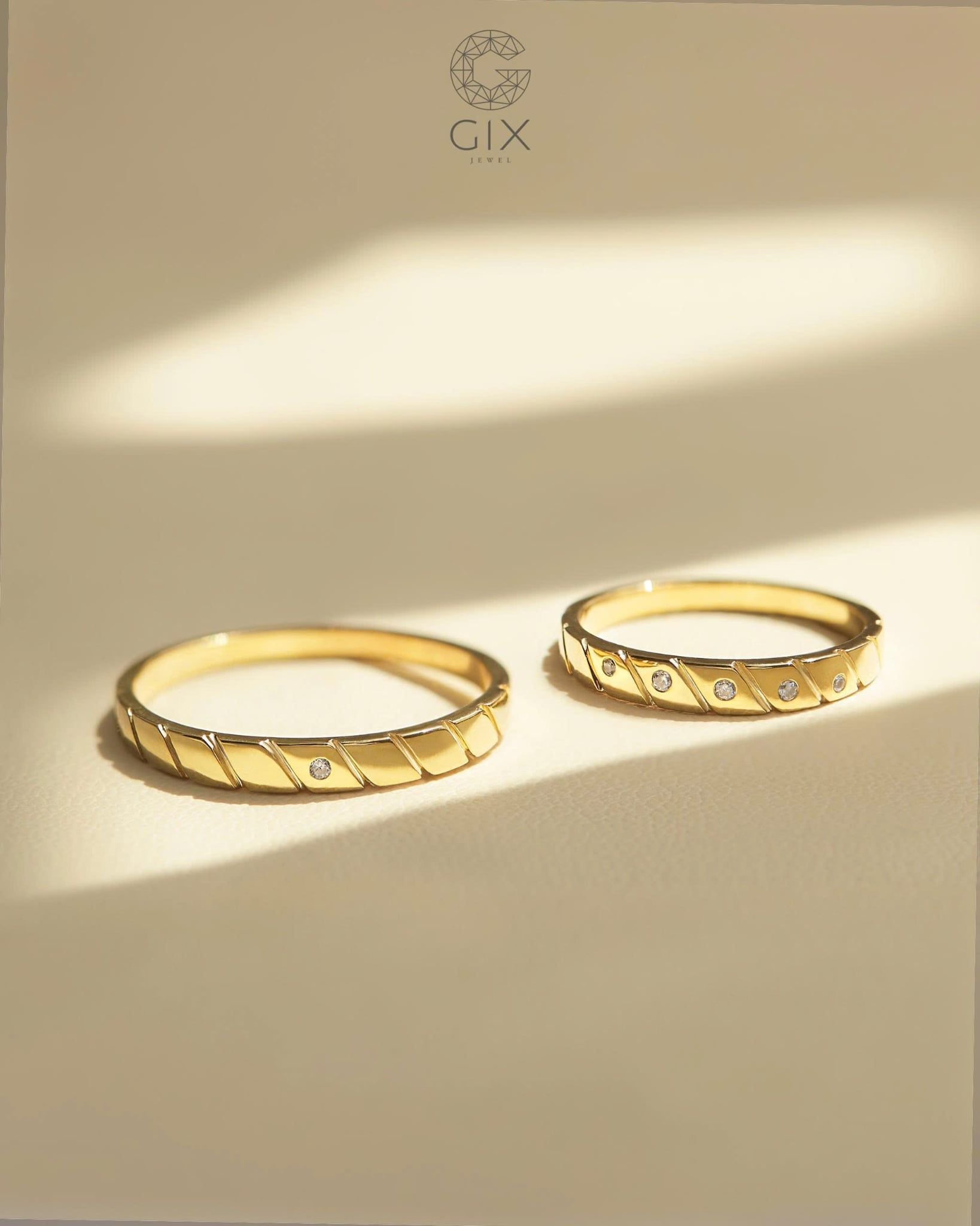  Nhẫn cưới thiết kế riêng - GCR25050151 | Gix Jewel 