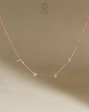  Dây chuyền chữ cái đính đá tấm - GNL25050296 | Gix Jewel 
