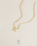  Dây chuyền bạc nữ đẹp mạ vàng hình ngôi sao - Star of Hope | Gix Jewelry 