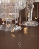  Dây chuyền vàng hồng sợi mảnh mặt hình cherry | Gix Jewel 