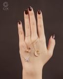  Dây chuyền trăng khuyết đính đá cao cấp | Gix Jewel 