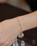  Lắc tay thánh giá vàng 18k nữ bạc 925 đơn giản đẹp giá rẻ Gix Jewel 