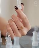  Nhẫn nữ vàng 18k hình thánh giá đính đá cao cấp | Gix Jewel 