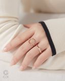  Nhẫn nữ đính đá vàng 18k & bạc đẹp | Gix Jewel 