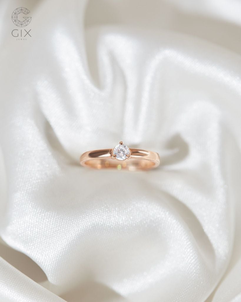  Nhẫn nữ đính đá vàng 18k & bạc đẹp | Gix Jewel 