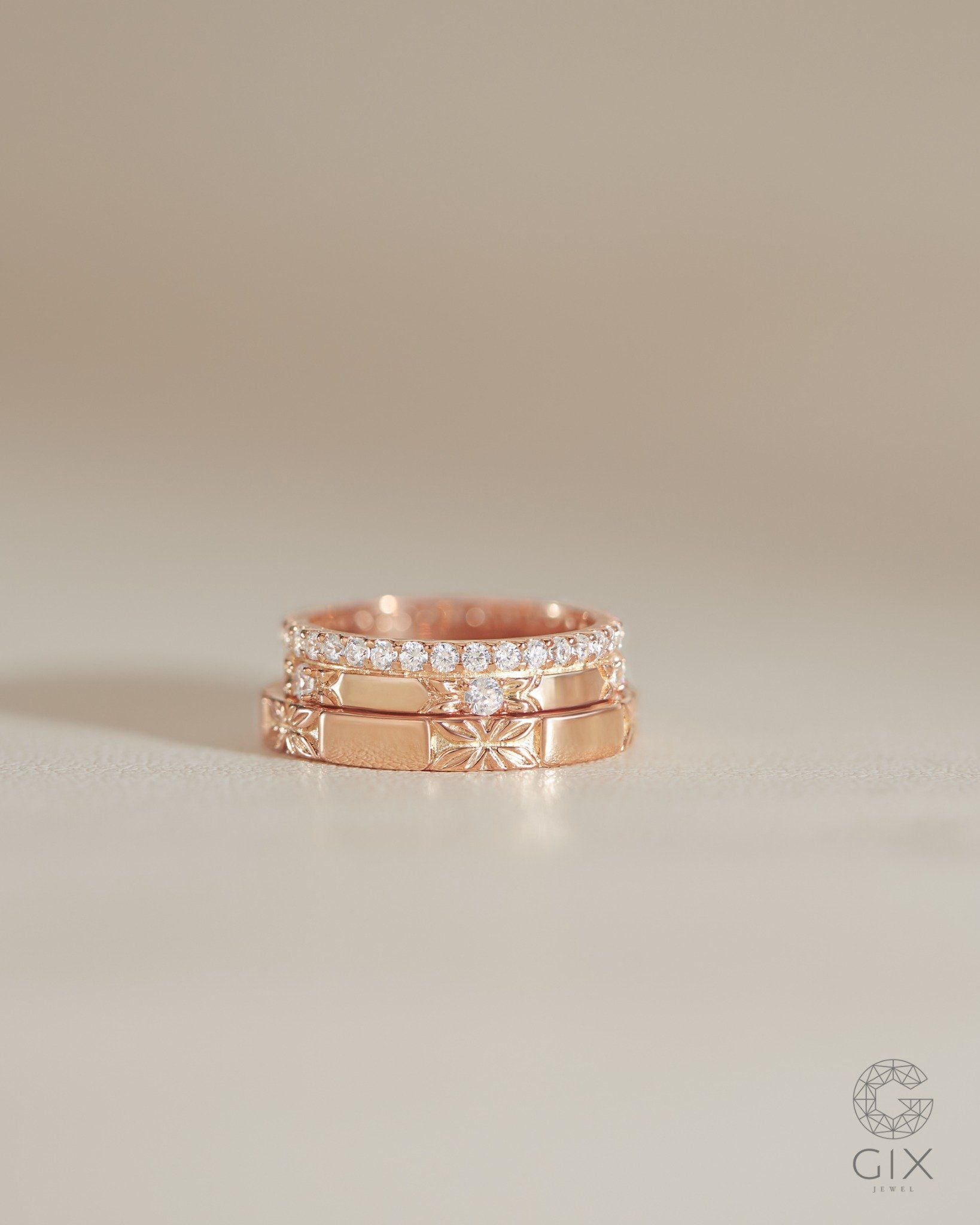  Nhẫn cưới Astrelle - GCR25050147 | Gix Jewel 