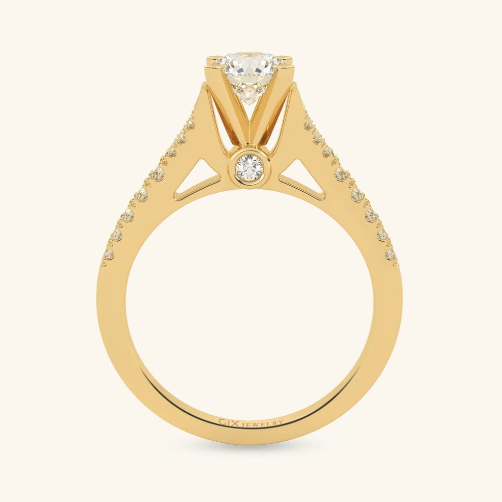 Nhẫn cầu hôn vàng 10k Duchess Ring | Gix Jewelry