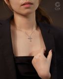  Vòng cổ thánh giá vàng 18k bạc s925 bản to đeo cá tính | Gixjewel 