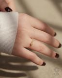  Nhẫn vàng 18k nữ hình hoa hồng đẹp | Gix Jewel 