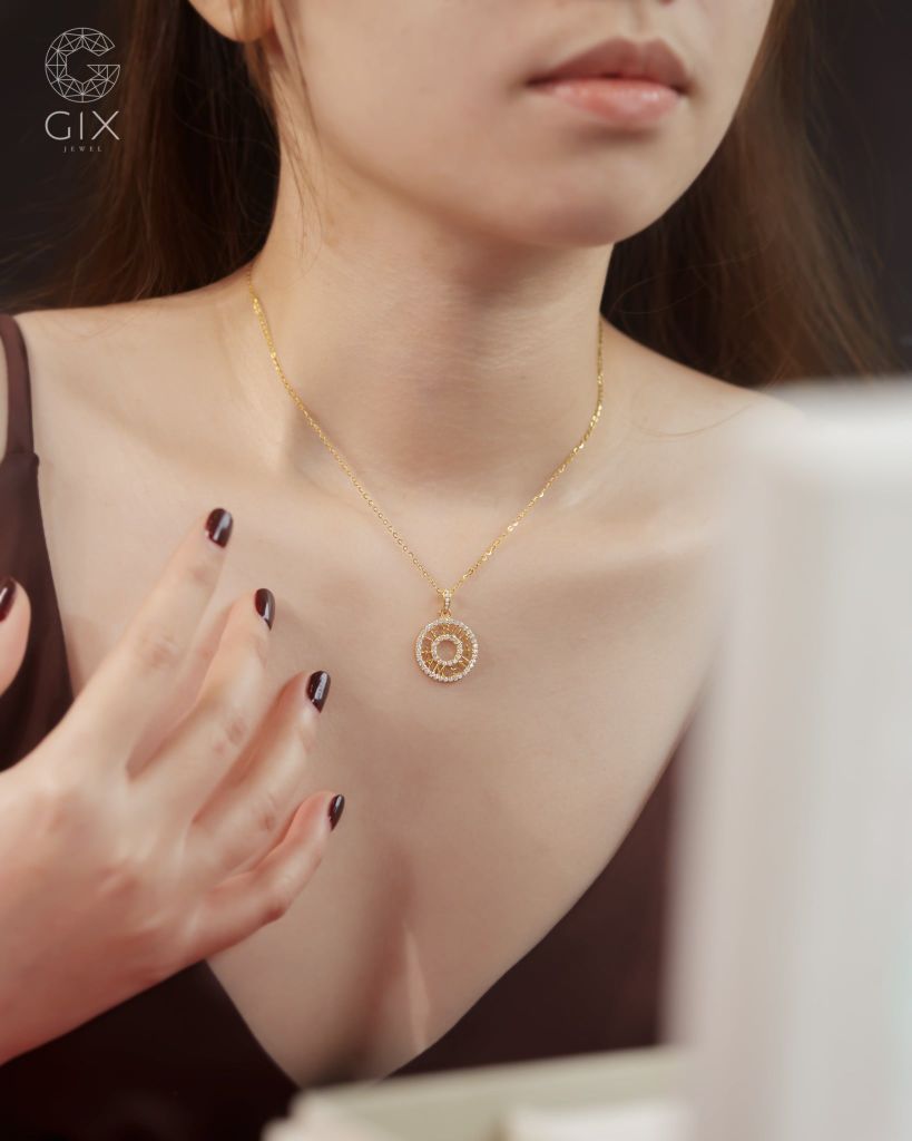  Mặt dây chuyền chúa Jesus & Maria kèm thánh giá | Gixjewel 