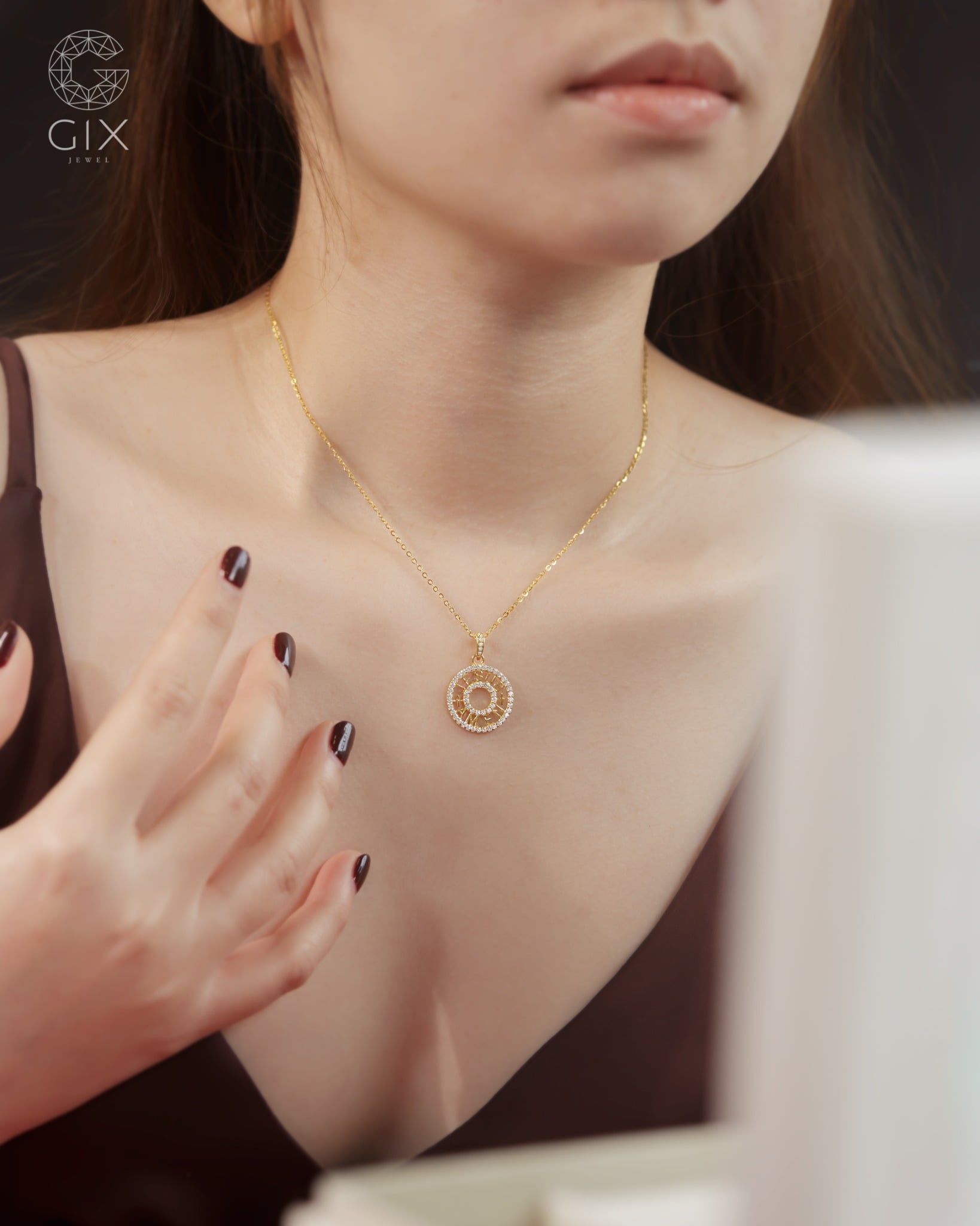  Mặt dây chuyền chúa Jesus & Maria kèm thánh giá | Gixjewel 