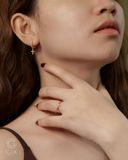  Nhẫn thánh giá nam nữ vàng hồng đính đá đẹp | Gix Jewel 