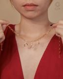  Vòng cổ mắc xích lớn gắn chữ cái theo tên cho nam nữ | Gix Jewel 