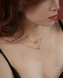  Dây chuyền bướm vàng tây 18k sợi mảnh đẹp | Gix Jewel 