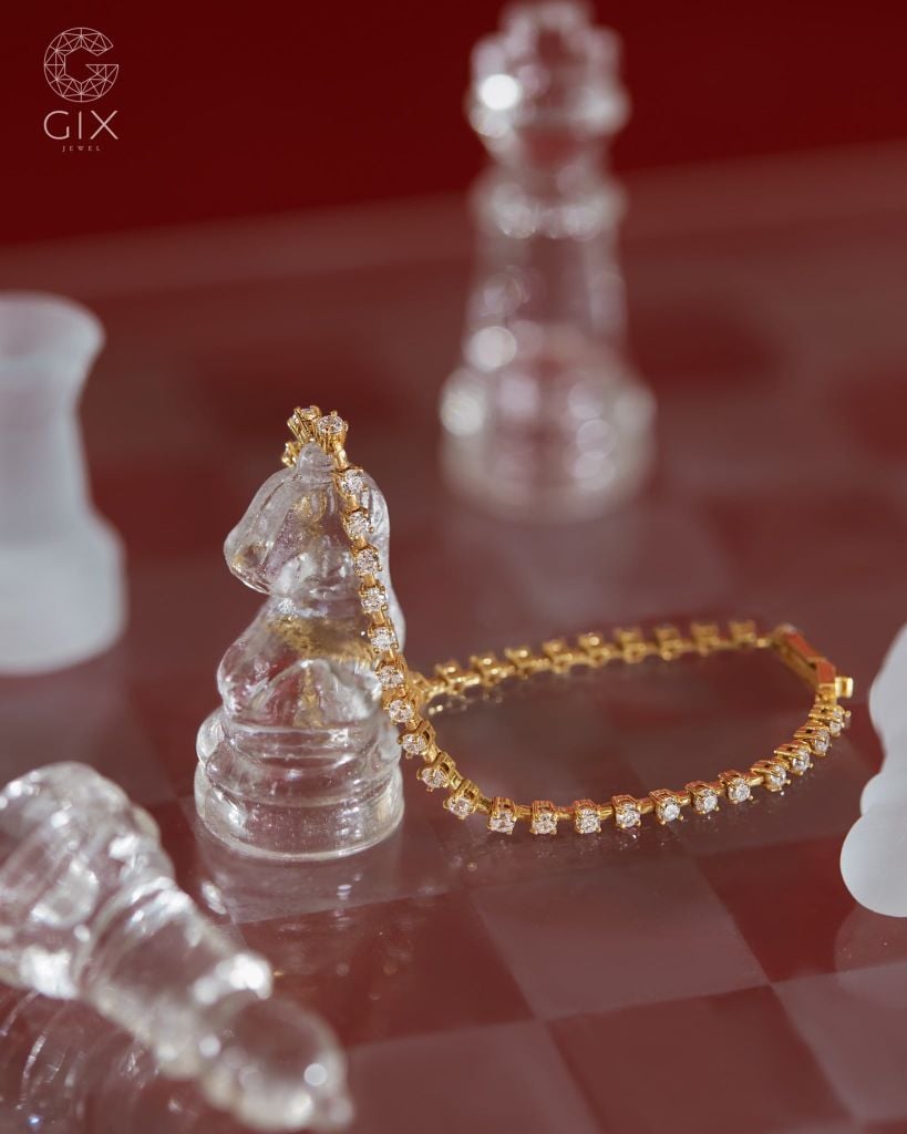  Lắc tay tennis nữ đính đá cao cấp | Gix Jewel 