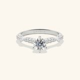  Nhẫn cầu hôn vàng 10k Serene Crown | Gix Jewelry 