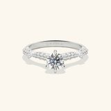  Nhẫn cầu hôn vàng 14k Serene Crown | Gix Jewelry 