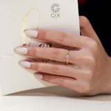  Nhẫn cầu hôn vàng 10k Heart Beat | Gix Jewel 