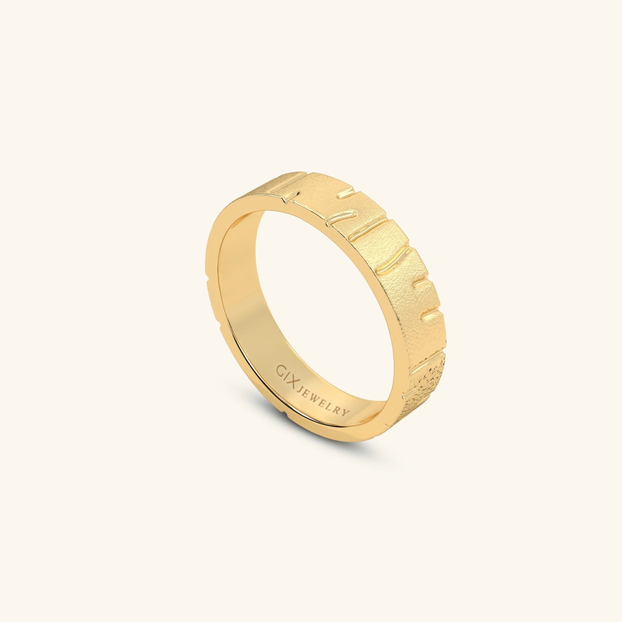  Nhẫn cưới vàng 18k thiết kế riêng - GCR25050274 | Gix Jewel 