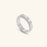  Nhẫn cặp bạc thiết kế riêng - GCR25050257 | Gix Jewel 