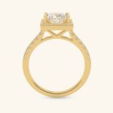  Nhẫn đính hôn vàng 10k Chrome Glow | Gix Jewel 