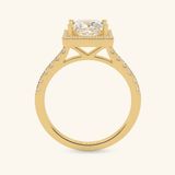  Nhẫn đính hôn bạc Chrome Glow | Gix Jewel 