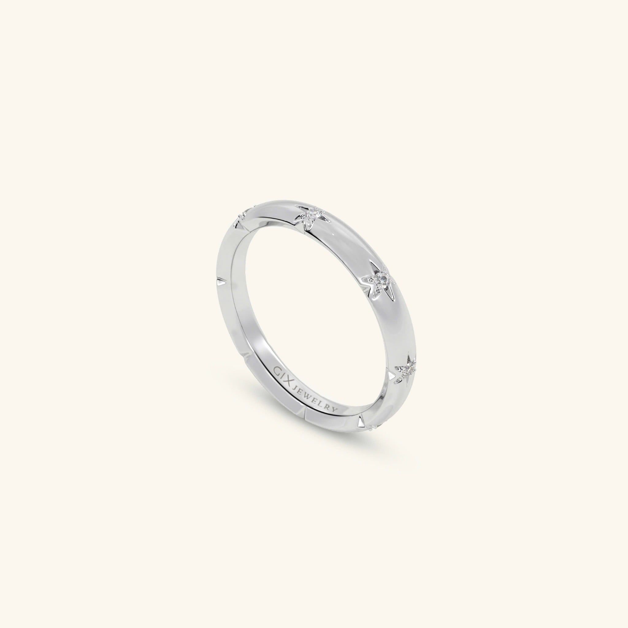  Nhẫn đôi bạc thiết kế riêng - GCR25050297 | Gix Jewel 