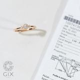  Nhẫn cầu hôn vàng 18k Infinity Three | Gix Jewel 