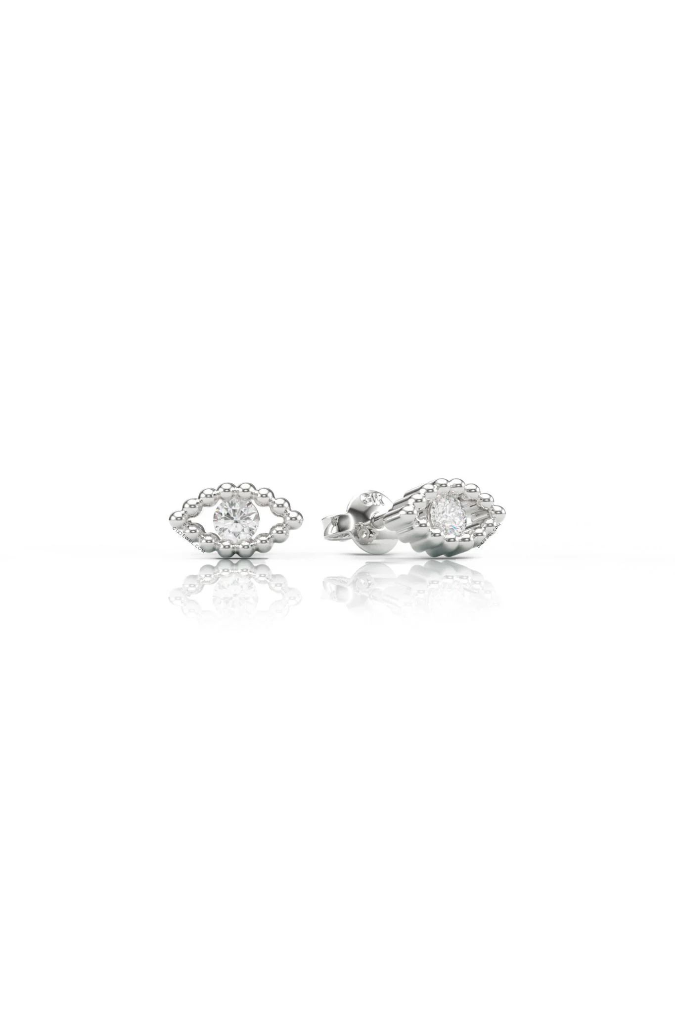  [CÓ SẴN] Bông tai con mắt vàng vàng 14k - GBT25050101 