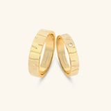  Nhẫn cưới vàng 10k thiết kế riêng - GCR25050274 | Gix Jewel 