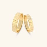  Nhẫn cưới vàng 14k thiết kế riêng - GCR25050274 | Gix Jewel 