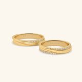  Nhẫn cưới vàng 14k thiết kế riêng - GCR25050271 | Gix Jewel 