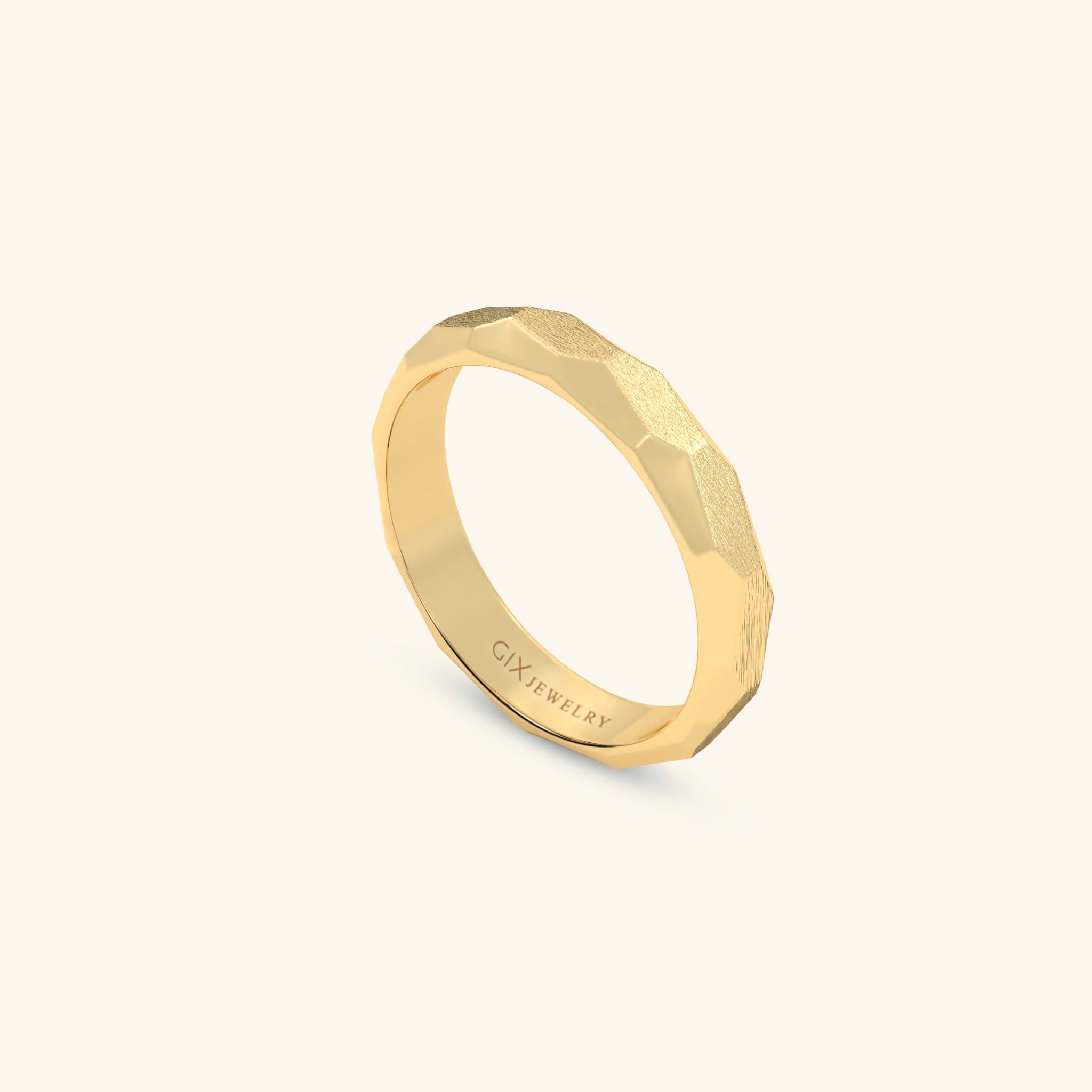  Nhẫn cưới vàng 18k thiết kế riêng - GCR25050278 | Gix Jewel 