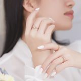  Nhẫn đính hôn vàng 14k Starlight Vow | Gixjewel 