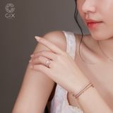  Nhẫn cầu hôn vàng 18k Halo Crown | Gix Jewel 