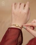  Mặt dây ngựa Tài Mã bạc & vàng 18k | Gix Jewel 