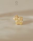  Mặt dây ngựa Tài Mã bạc & vàng 18k | Gix Jewel 