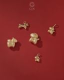  Mặt dây ngựa Kim Mã size 8mm | Gix Jewel 