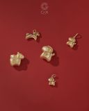  Charm ngựa Kim Mã bạc & vàng 18k | Gix Jewel 