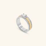 Nhẫn cưới vàng 18k thiết kế riêng - GCR25050254 | Gix Jewel 