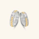  Nhẫn cưới vàng 18k thiết kế riêng - GCR25050254 | Gix Jewel 