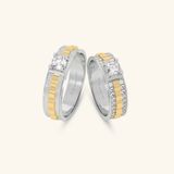  Nhẫn cưới vàng 14k thiết kế riêng - GCR25050254 | Gix Jewel 