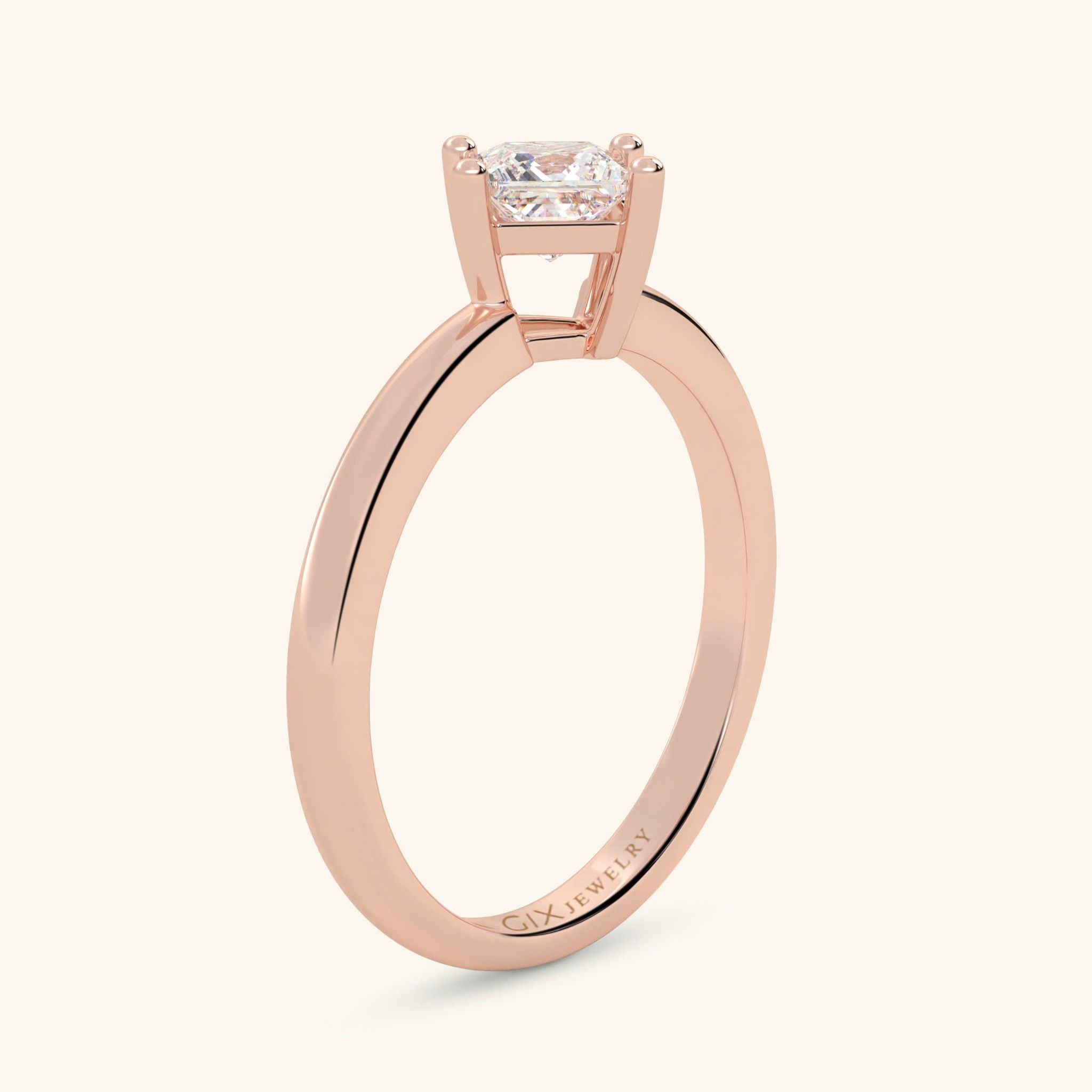  Nhẫn đính hôn bạc Bold Heart | Gix Jewelry 