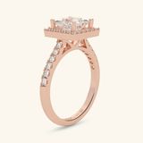  Nhẫn đính hôn vàng 10k Chrome Glow | Gix Jewel 