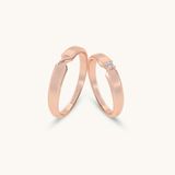  Nhẫn cưới vàng 18k thiết kế riêng - GCR25050161 | Gix Jewel 